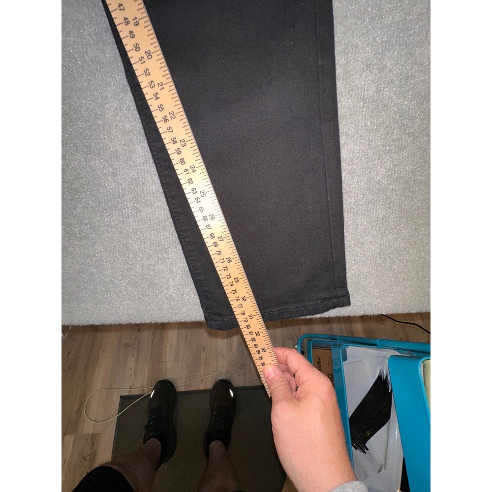 Indigo Wisdom Denim Mens Black Jeans 36x30 Slim Straight IW-5018-4 NWT - Picture 10 of 10
